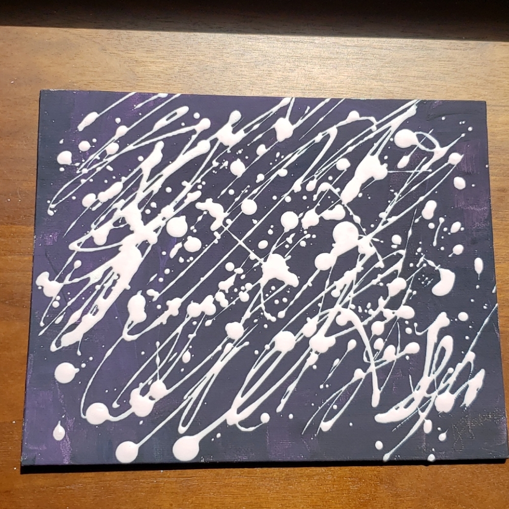 Hand Crafted Wall Art Constellation 1- Acrylic Painting on Canvas Board